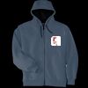 Heavyweight Full Zip Hooded Sweatshirt with Thermal Lining Thumbnail