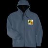 Heavyweight Full Zip Hooded Sweatshirt with Thermal Lining Thumbnail