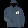 Heavyweight Full Zip Hooded Sweatshirt with Thermal Lining Thumbnail