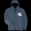 Heavyweight Full Zip Hooded Sweatshirt with Thermal Lining Thumbnail