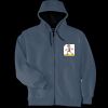Heavyweight Full Zip Hooded Sweatshirt with Thermal Lining Thumbnail