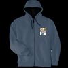 Heavyweight Full Zip Hooded Sweatshirt with Thermal Lining Thumbnail