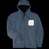 Heavyweight Full Zip Hooded Sweatshirt with Thermal Lining Thumbnail
