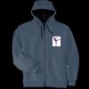Heavyweight Full Zip Hooded Sweatshirt with Thermal Lining Thumbnail