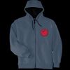 Heavyweight Full Zip Hooded Sweatshirt with Thermal Lining Thumbnail