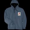 Heavyweight Full Zip Hooded Sweatshirt with Thermal Lining Thumbnail
