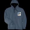 Heavyweight Full Zip Hooded Sweatshirt with Thermal Lining Thumbnail