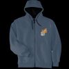 Heavyweight Full Zip Hooded Sweatshirt with Thermal Lining Thumbnail