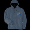 Heavyweight Full Zip Hooded Sweatshirt with Thermal Lining Thumbnail