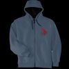 Heavyweight Full Zip Hooded Sweatshirt with Thermal Lining Thumbnail