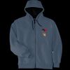 Heavyweight Full Zip Hooded Sweatshirt with Thermal Lining Thumbnail