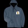 Heavyweight Full Zip Hooded Sweatshirt with Thermal Lining Thumbnail
