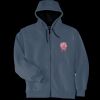 Heavyweight Full Zip Hooded Sweatshirt with Thermal Lining Thumbnail