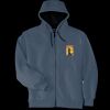 Heavyweight Full Zip Hooded Sweatshirt with Thermal Lining Thumbnail