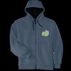 Heavyweight Full Zip Hooded Sweatshirt with Thermal Lining Thumbnail