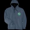 Heavyweight Full Zip Hooded Sweatshirt with Thermal Lining Thumbnail