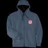 Heavyweight Full Zip Hooded Sweatshirt with Thermal Lining Thumbnail