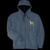 Heavyweight Full Zip Hooded Sweatshirt with Thermal Lining Thumbnail