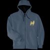 Heavyweight Full Zip Hooded Sweatshirt with Thermal Lining Thumbnail