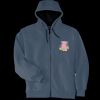 Heavyweight Full Zip Hooded Sweatshirt with Thermal Lining Thumbnail