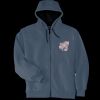 Heavyweight Full Zip Hooded Sweatshirt with Thermal Lining Thumbnail