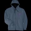 Heavyweight Full Zip Hooded Sweatshirt with Thermal Lining Thumbnail