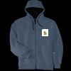Heavyweight Full Zip Hooded Sweatshirt with Thermal Lining Thumbnail