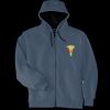 Heavyweight Full Zip Hooded Sweatshirt with Thermal Lining Thumbnail