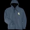 Heavyweight Full Zip Hooded Sweatshirt with Thermal Lining Thumbnail