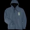 Heavyweight Full Zip Hooded Sweatshirt with Thermal Lining Thumbnail