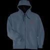 Heavyweight Full Zip Hooded Sweatshirt with Thermal Lining Thumbnail