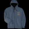 Heavyweight Full Zip Hooded Sweatshirt with Thermal Lining Thumbnail