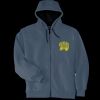Heavyweight Full Zip Hooded Sweatshirt with Thermal Lining Thumbnail