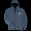 Heavyweight Full Zip Hooded Sweatshirt with Thermal Lining Thumbnail