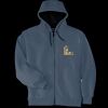 Heavyweight Full Zip Hooded Sweatshirt with Thermal Lining Thumbnail