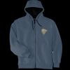 Heavyweight Full Zip Hooded Sweatshirt with Thermal Lining Thumbnail