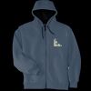 Heavyweight Full Zip Hooded Sweatshirt with Thermal Lining Thumbnail