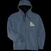 Heavyweight Full Zip Hooded Sweatshirt with Thermal Lining Thumbnail