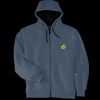 Heavyweight Full Zip Hooded Sweatshirt with Thermal Lining Thumbnail