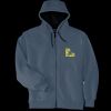 Heavyweight Full Zip Hooded Sweatshirt with Thermal Lining Thumbnail