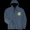 Heavyweight Full Zip Hooded Sweatshirt with Thermal Lining Thumbnail