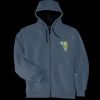 Heavyweight Full Zip Hooded Sweatshirt with Thermal Lining Thumbnail