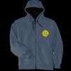 Heavyweight Full Zip Hooded Sweatshirt with Thermal Lining Thumbnail