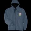 Heavyweight Full Zip Hooded Sweatshirt with Thermal Lining Thumbnail