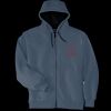Heavyweight Full Zip Hooded Sweatshirt with Thermal Lining Thumbnail