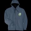 Heavyweight Full Zip Hooded Sweatshirt with Thermal Lining Thumbnail