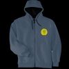 Heavyweight Full Zip Hooded Sweatshirt with Thermal Lining Thumbnail
