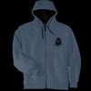 Heavyweight Full Zip Hooded Sweatshirt with Thermal Lining Thumbnail