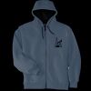 Heavyweight Full Zip Hooded Sweatshirt with Thermal Lining Thumbnail