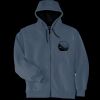 Heavyweight Full Zip Hooded Sweatshirt with Thermal Lining Thumbnail